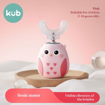 Picture of PINK CHILDREN'S U SHAPED ELECTRIC TOOTHBBRUSH