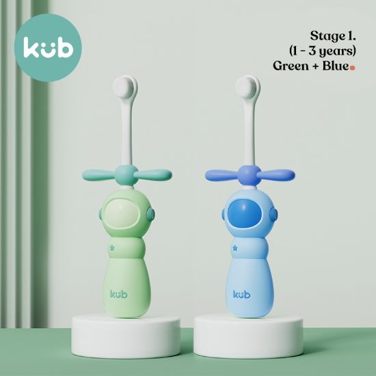 Picture of TOOTHBRUSH HELICOPTER GREEN