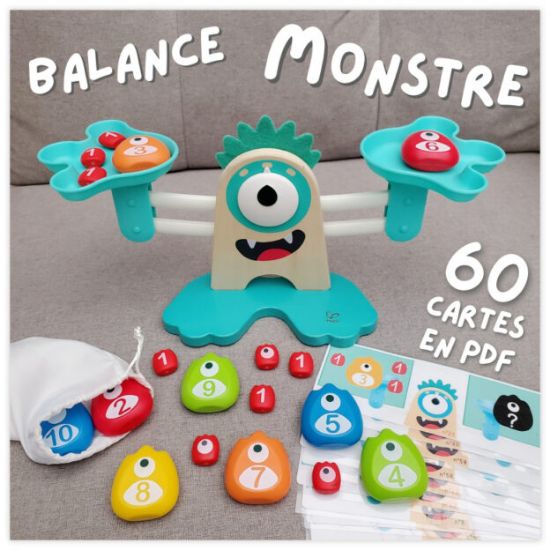 Picture of MONSTER MATH SCALE