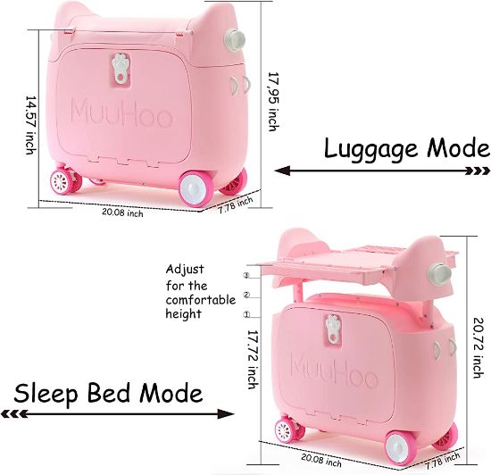 Picture of MUHOO TRAVEL BAG PINK
